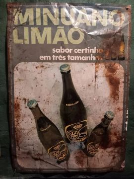Placa Antiga Minuano 