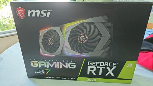 Placa de Vídeo MSI GeForce RTX 2070 Gaming