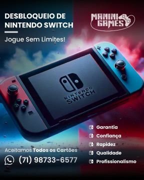 Nintendo Switch Desbloqueado