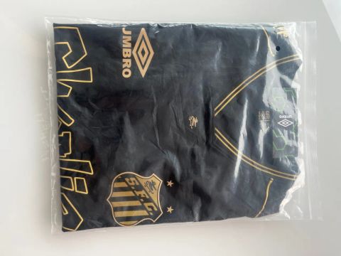 Camisa de Futebol Santos CHARLIE BROWN JR  - Tamanho P - Nova