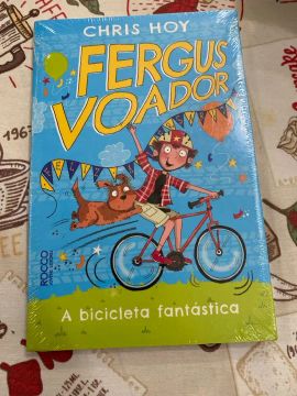 Livro infantil Fergus Voador - A bicicleta fantástica