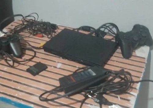 Playstation 2 completo,sem nenhum tipo de risco