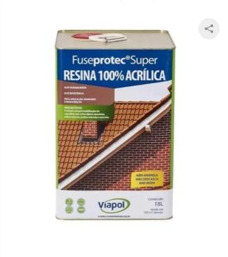 Resina Acrílica 18L Fuseprotec Super - Nova