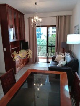 Flat para venda na Vila Nova Conceição - Edifício Contemporâneo - Cód. BKL02133