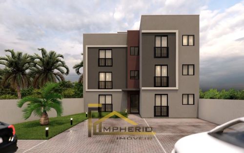 Apartamento à venda em Araucária-PR, bairro Campina da Barra: 1 quarto, 1 sala, 1 banheiro
