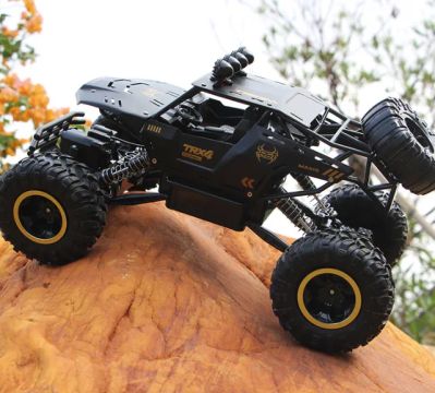 Carrinho Rock 4x4 Truck Controle Off-road 28cm