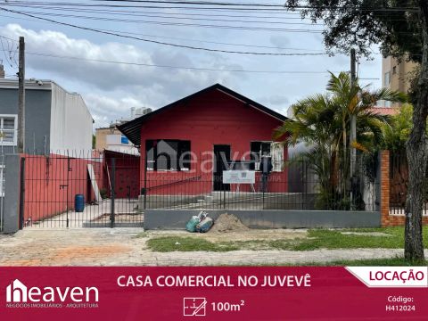 Casa comercial com 100m² no Juvevê - Curitiba