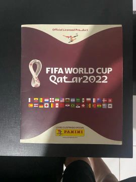 Álbum de figurinhas Copa do mundo 2022, capa mole 