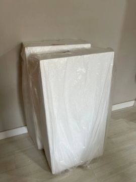 3 Placas de Isopor 1000x500x230mm