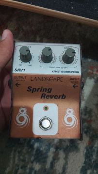 Pedal de Efeito Spring Reverb Landscape