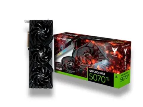 PL DE VIDEO RTX 5070 TI 16GB GAINWARD GDDR7 256BITS PHOENIX (NE7507T019T2-GB2031X)        