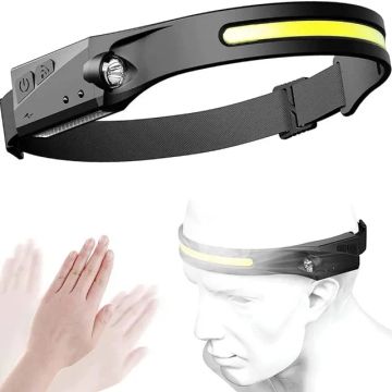 Lanterna de Cabeça XANES LX200 Wave Sensor nova e lacrada - Iluminação potente