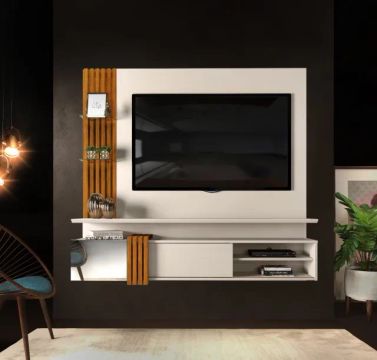Painel Gotti 100% MDF p/ TV até 55' - Entrega e montagem grátis p/ Fortaleza