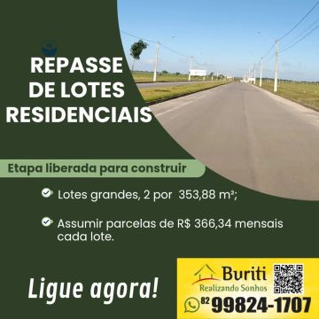 Repasso 2 lotes da BURITI