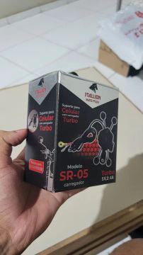 Suporte para CELULAR com carregador TURBO