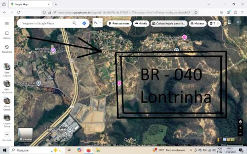 Terreno de 360 m2 por 20 mil ac. carro na lontrinha cima