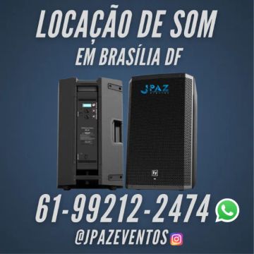 Locação de Som para o seu Evento Caixas ativas Grave Sub Ativo Iluminação Karaoke Ddj Luz
