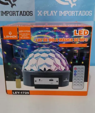 Iluminação para festas bola led mágica 