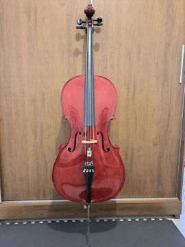 Violoncelo (Cello) Nhureson 4/4 com captador, case e suporte