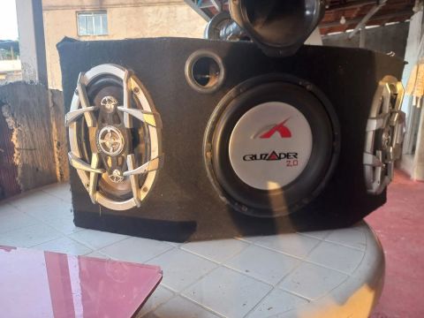 Caixa de Som para Carro Cruzader 2.0