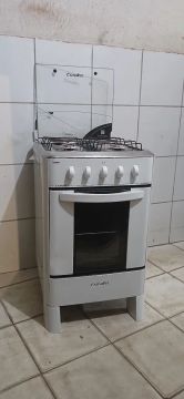 Fogão 4 Bocas Esmaltec Caribe - Branco