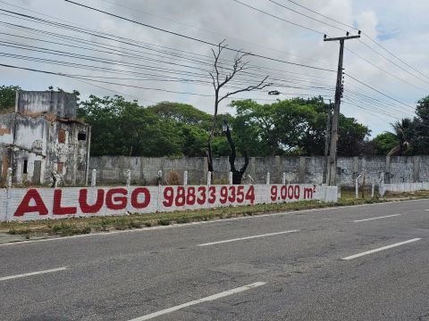 Aluguel de Excelente Terreno com 9.000m² na Washington Soares