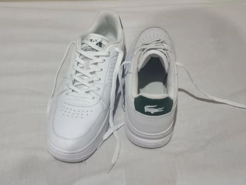 Tênis LACOSTE L001 branco tamanho 42