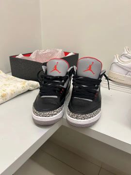 Tênis Air Jordan 3 Retro og black clement