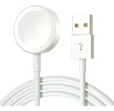 Carregador Magnético Watch Compatível Relógio Apple Series Cor Branco