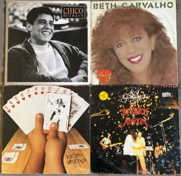 Lote 12 Lps MPB Chico Alceu Zé Geraldo Moraes Moreira Sater e outros