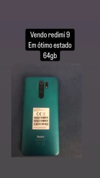 Vendo Redmi 9 64gb VALOR NEGOCIÁVEL 