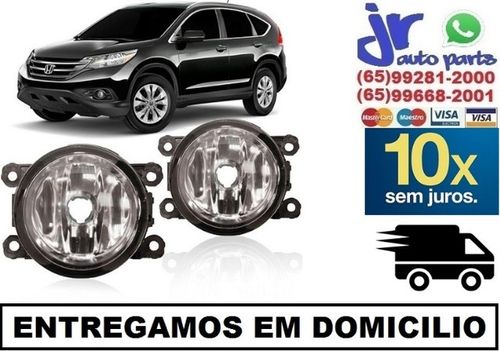 Par Farol de Milha CR-V 12 13 14 15 Neblina Auxiliar (reposição)