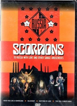Dvd Scorpions To Russia With Love And Other Savage Amusement