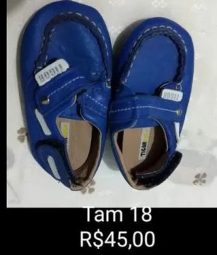 Sapato infantil Tigor Tam 18
