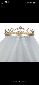 Dossel majestic com mosquiteiro tule