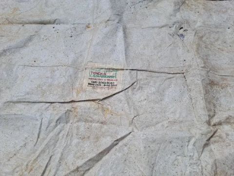 Lona tenda grossa impermeável 7mx3,5m
