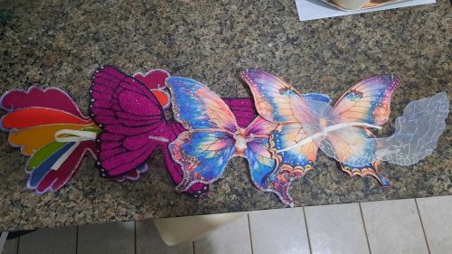 Kit com 5 asas artesanais para bonecas