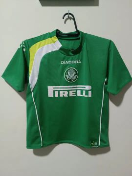 Camisa Palmeiras Diadora 2005 infantil
