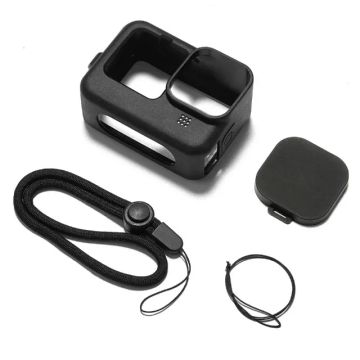 Capa Protetora Silicone Para Gopro Hero9 Hero10 Hero11 Black - COD 1187
