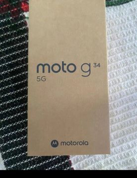 Moto G 34 5G - Novo na Caixa