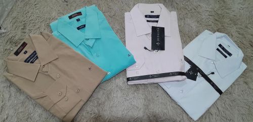 Social manga longa slim fit 