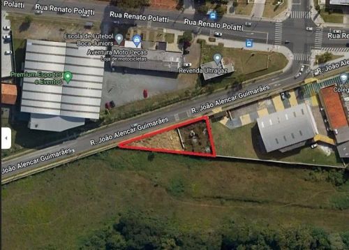 Terreno com 682 m², aluguel de R$ 2.750 + Taxas - Campo Comprido, Curitiba (PR)