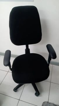 Cadeira de Escritório Giratória com Rodinhas