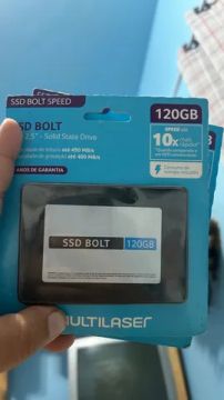 Ssd bolt  120gb Multilaser lacrado