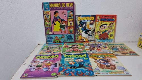 Livros e Revistas de HQs - Diversos títulos