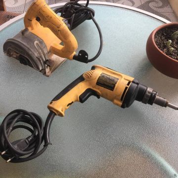 Serra mármore Dewalt e Parafuzadeira e furadeira dewalt