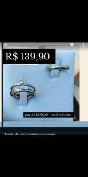 Promoção alianças de namoro compromisso 