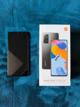 Smartphone Redmi Note 11 Pro 5G - Em estado de novo, impecável.