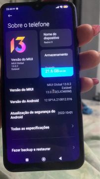 Xiaomi Redmi 9 - 64GB - 4GB RAM