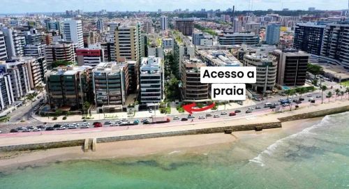 mobiliado - já sendo alugado por temporada - JTR - Ap. 41m² condomínio beira mar